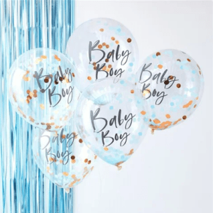 Baby Boy Confetti ballonnen